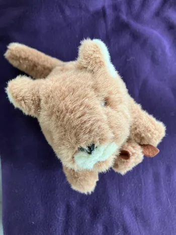 Peluche kangourou 30cm avec bébé dans la poche