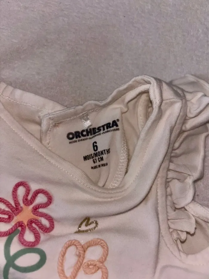 Ensemble été bébé fille 6mois - photo numéro 2