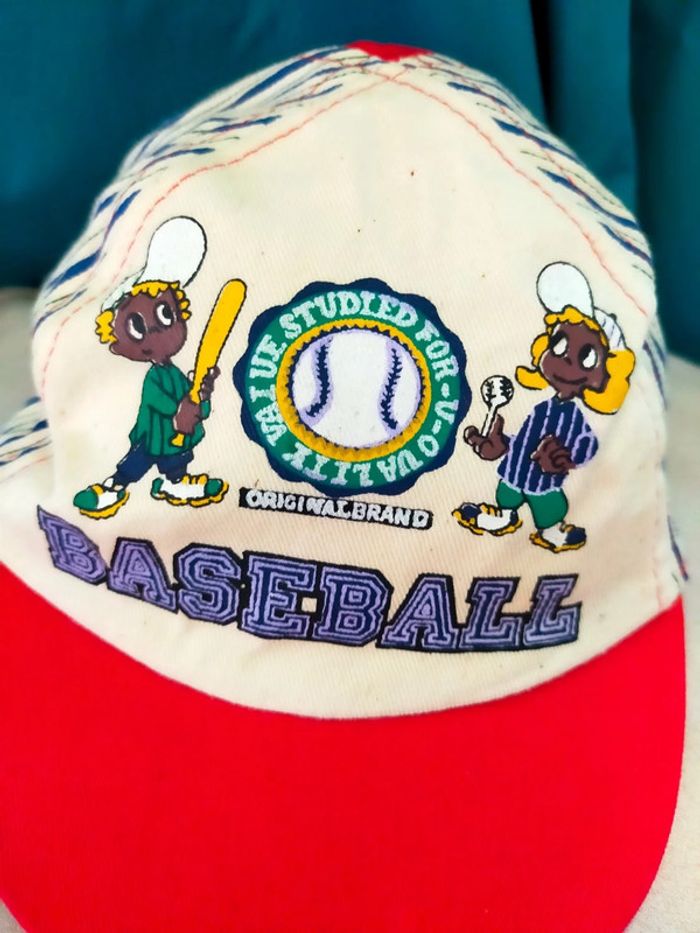 Casquette enfant Baseball vintage – taille 47 cm - photo numéro 2