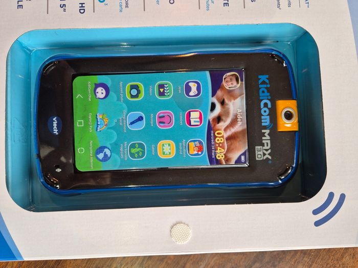 KidiCom Max 3.0 bleu portable enfant sans forfait, version FR - photo numéro 3