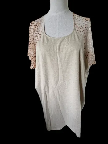 Blouse manches voile Unica