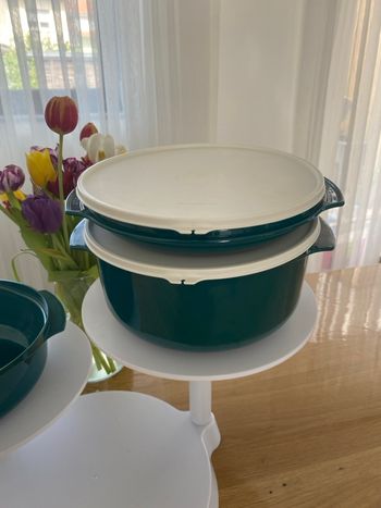 Set Tupperware micro cook 3 litres , 1,5 litres ,0,75 litres 