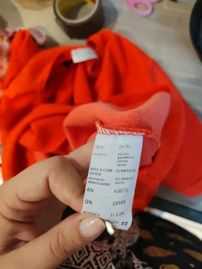 T-shirt manches courte taille xl - photo numéro 6