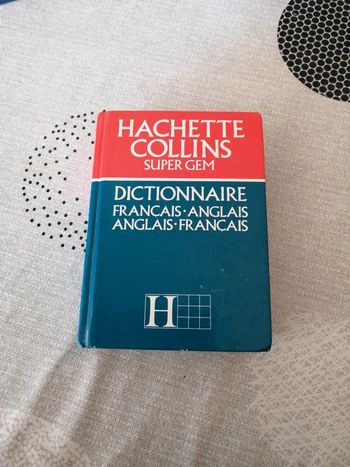 Dictionnaire anglais