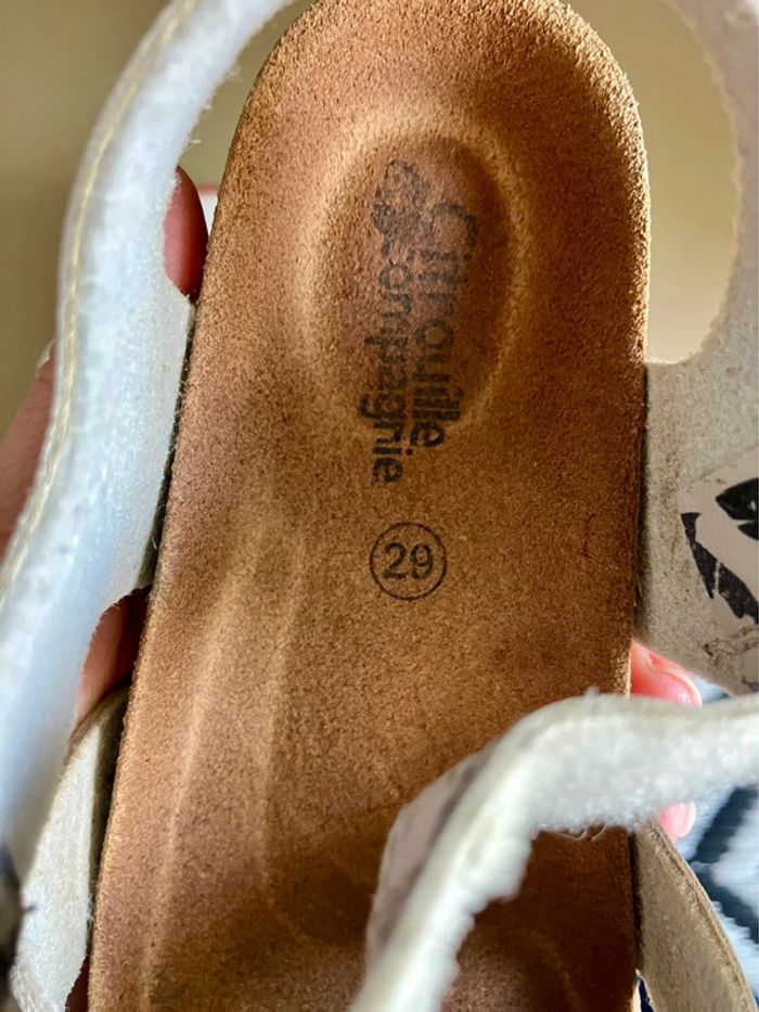 Sandales garçon grise requins taille 29 - photo numéro 8