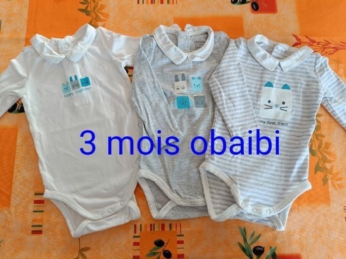 Lot de 22 vêtements 3 mois tbe - photo numéro 3