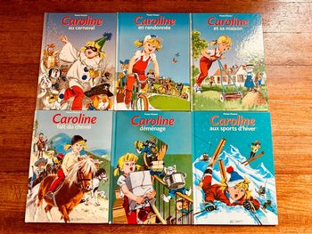 Lot de 6 livres bd albums Caroline Pierre Probst Hachette Jeunesse collection