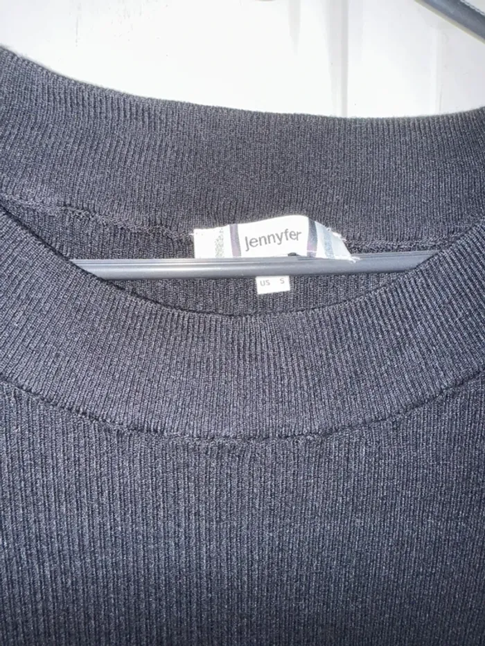 Lot de 2 hauts noir manches longues taille S - photo numéro 7