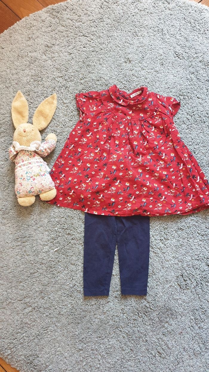 Ensemble fille taille 18 mois