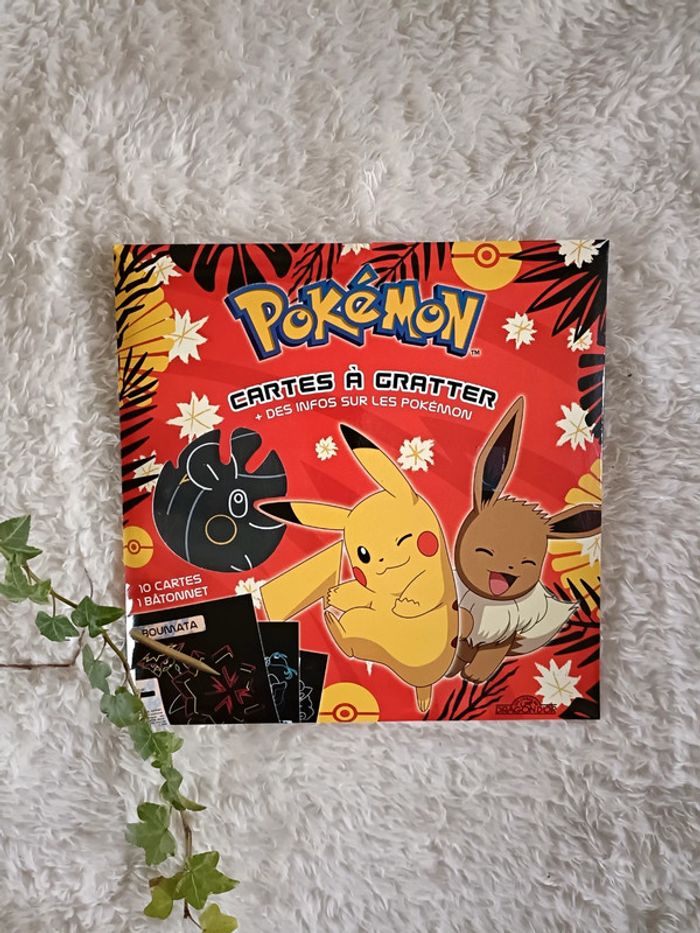 Cartes à gratter pokémon - photo numéro 2