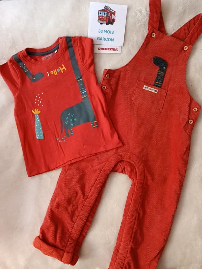 Ensemble molletonné 36 mois orchestra