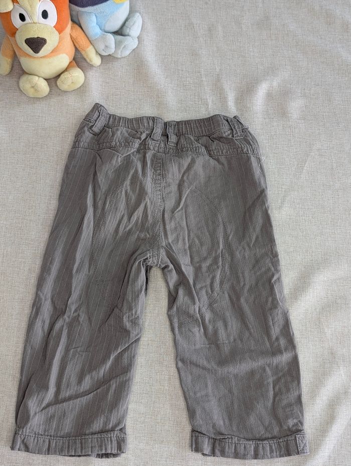 Pantalon gris garçon 12 mois - photo numéro 5