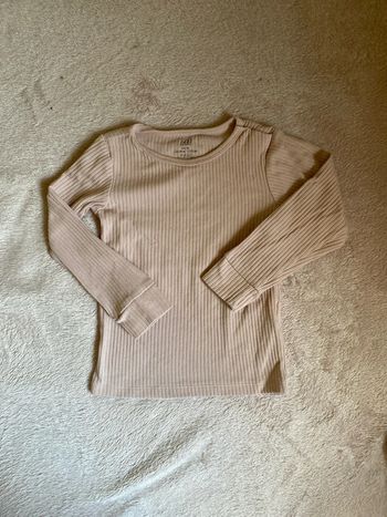 Haut manche longue H&M rose 92 cm