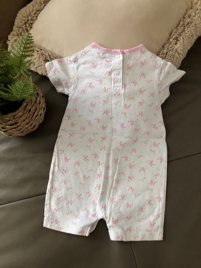 Combishort blanc rose fille Tex baby - photo numéro 5