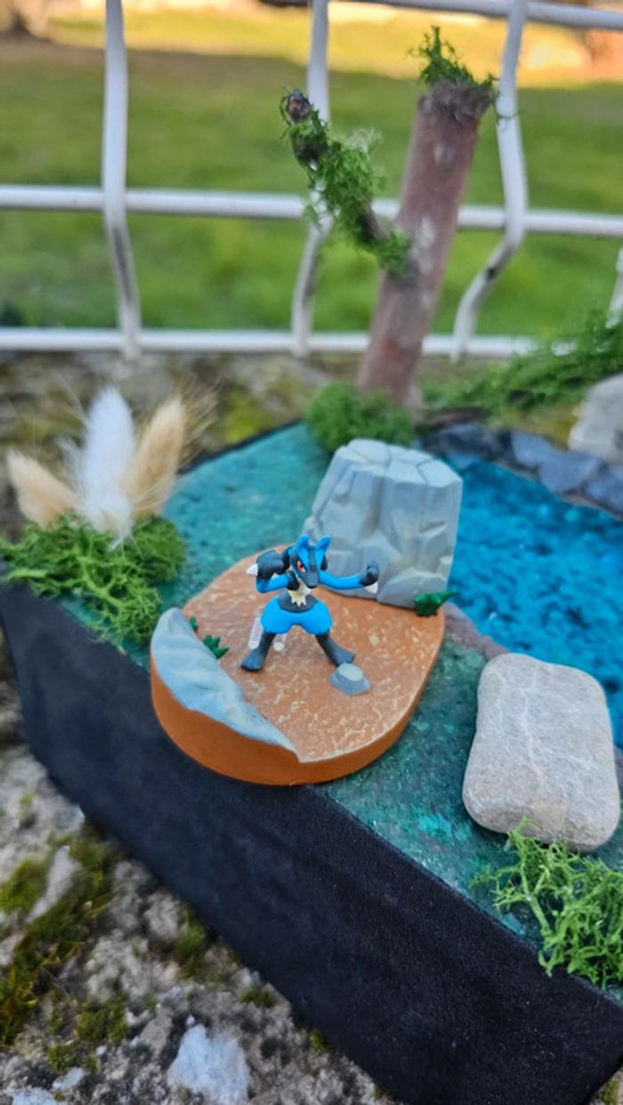 Super figurine Pokemon Nintendo lucario - photo numéro 3