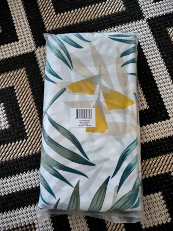 Parure de lit housse de couette 200*200 et taie 50*70 neuve