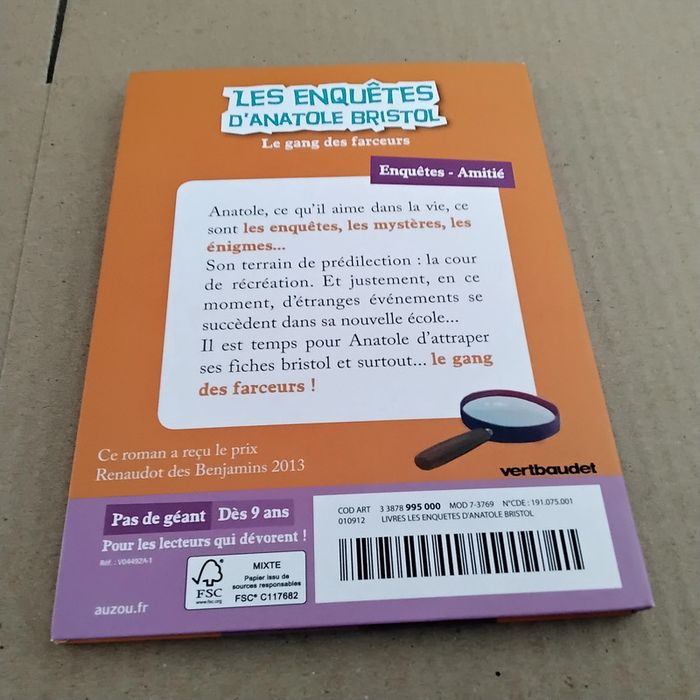 Le gang des farceurs-Les enquêtes d’ Anatole Bristol - photo numéro 6