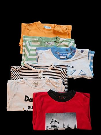 LOT de 6 Tee-shirt / 6mois