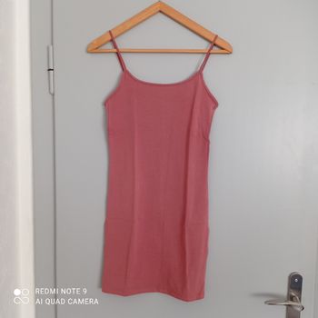 Robe vieux rose t38