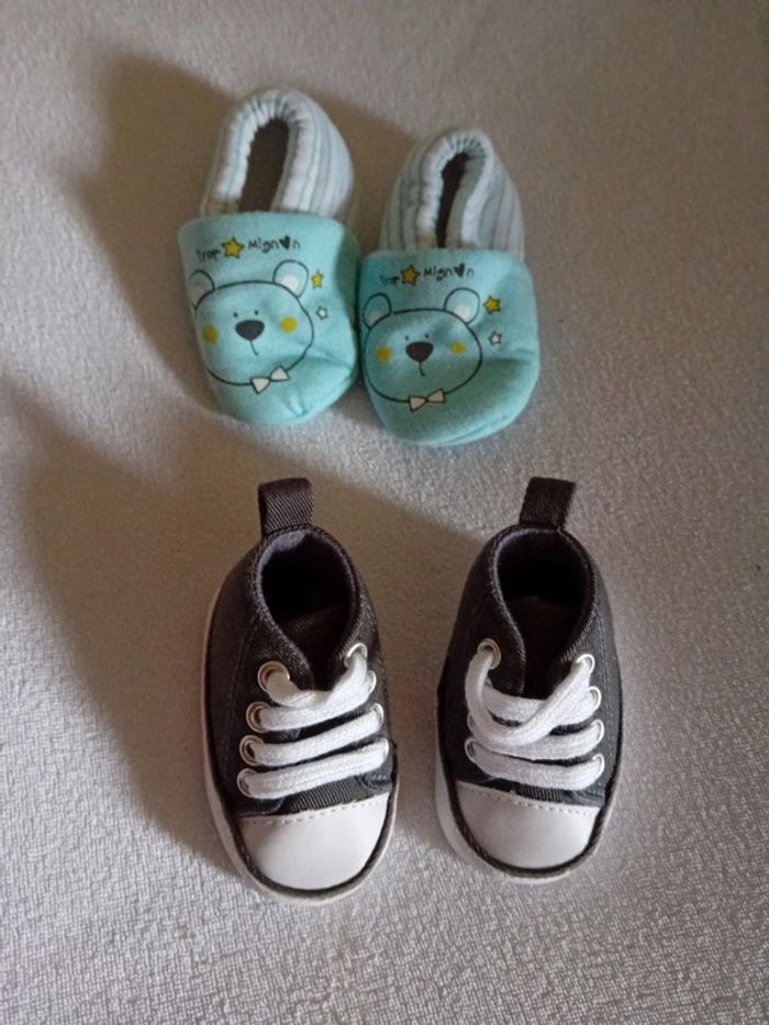 Chaussons 0/3mois