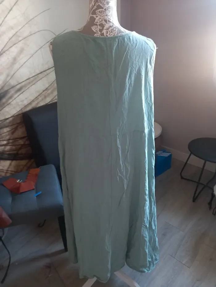 Robe liquette longue grande taille - photo numéro 3
