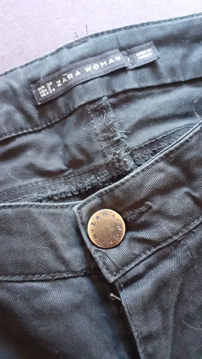 Jeans noir Zara - photo numéro 7