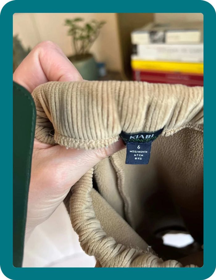 Ensemble lot 4 pièces tons blanc/crème mixte 6 mois - Kiabi Tex Bouchara - photo numéro 7