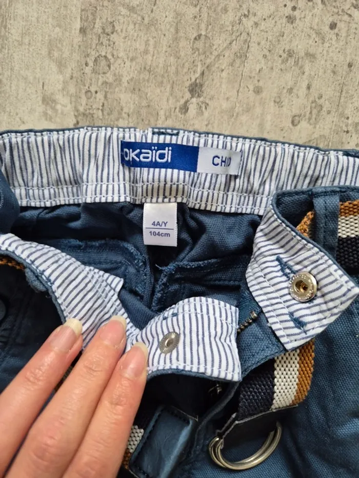 Pantalon chino ceremonie 4 ans - photo numéro 4