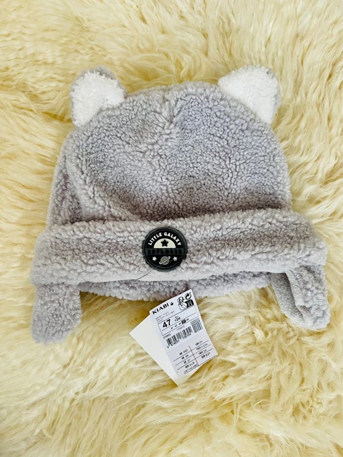 Bonnet en polaire bébé