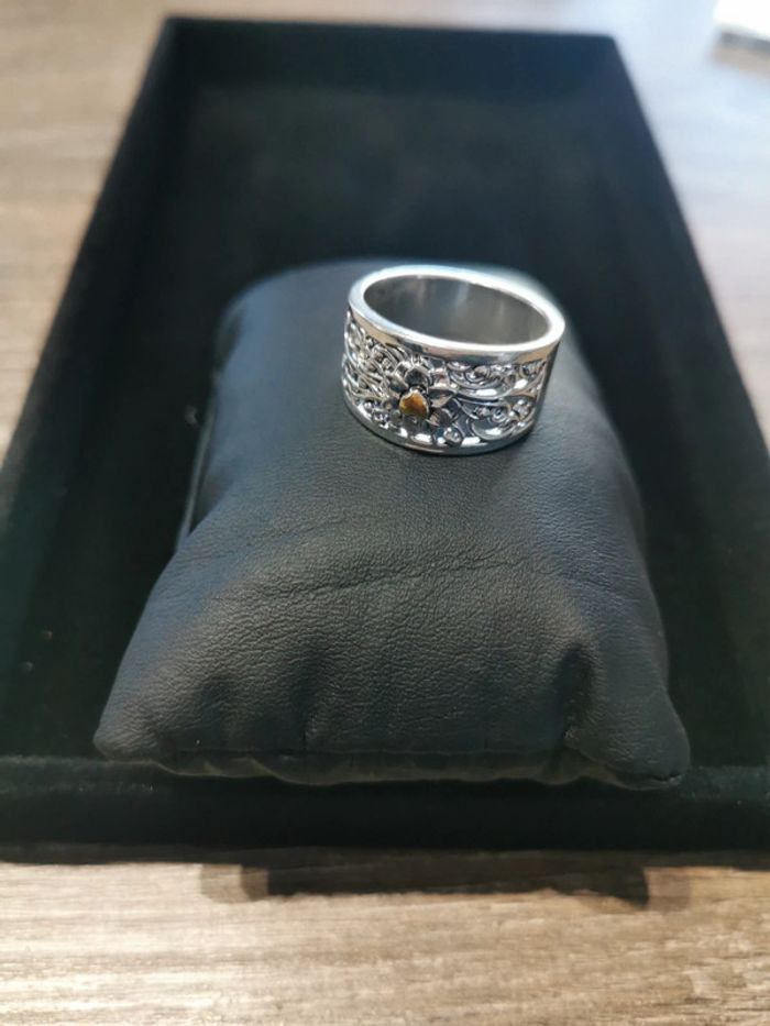 Bague femme motifs fleur T10 - photo numéro 2