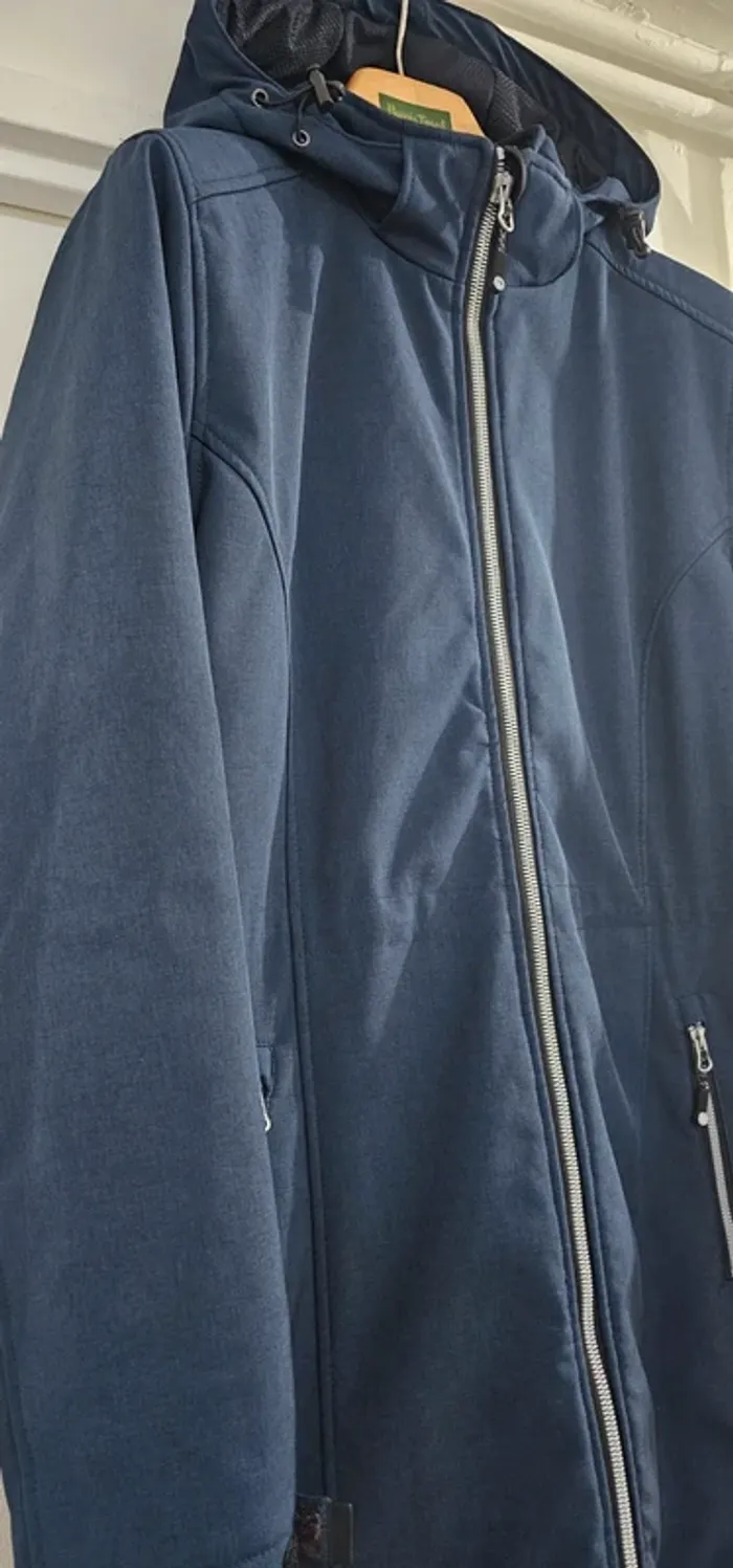 Manteau Caban Hiver Déperlant Adventure Line Taille 44 - photo numéro 6
