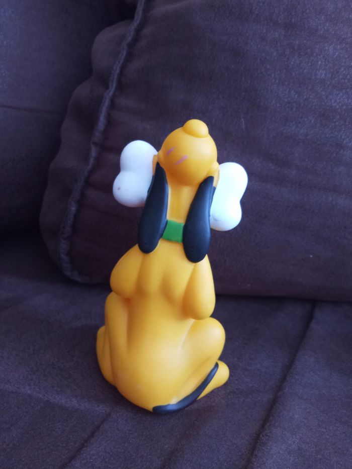 Petite Figurine Pluto "Disney" en Plastique pour le bain - photo numéro 2