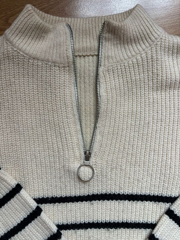 Pull Pull&Bear zippé - photo numéro 2