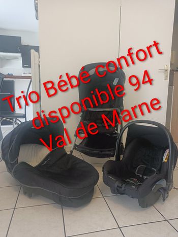 Poussette trio Bébé confort