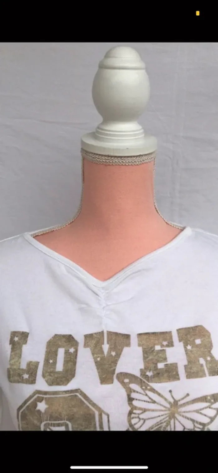t shirt blanc - photo numéro 5