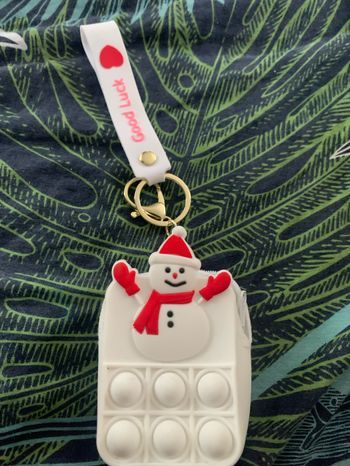 Porte clé en forme  de père Noël