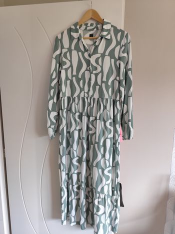 Robe longue chemisier Kiabi