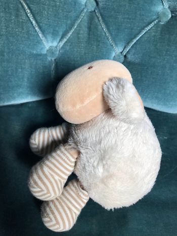 Doudou peluche mouton Natalys