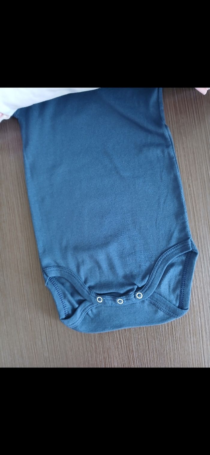 Lot de 4 bodies fille manches courtes absorba 18 mois - photo numéro 3