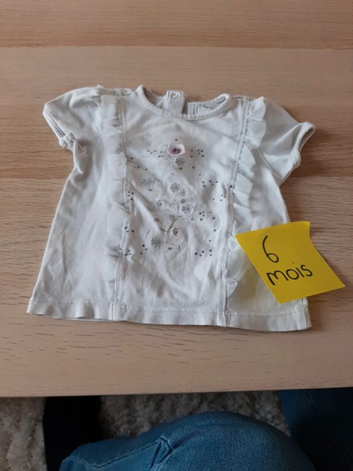T-shirt manches courtes 6 mois