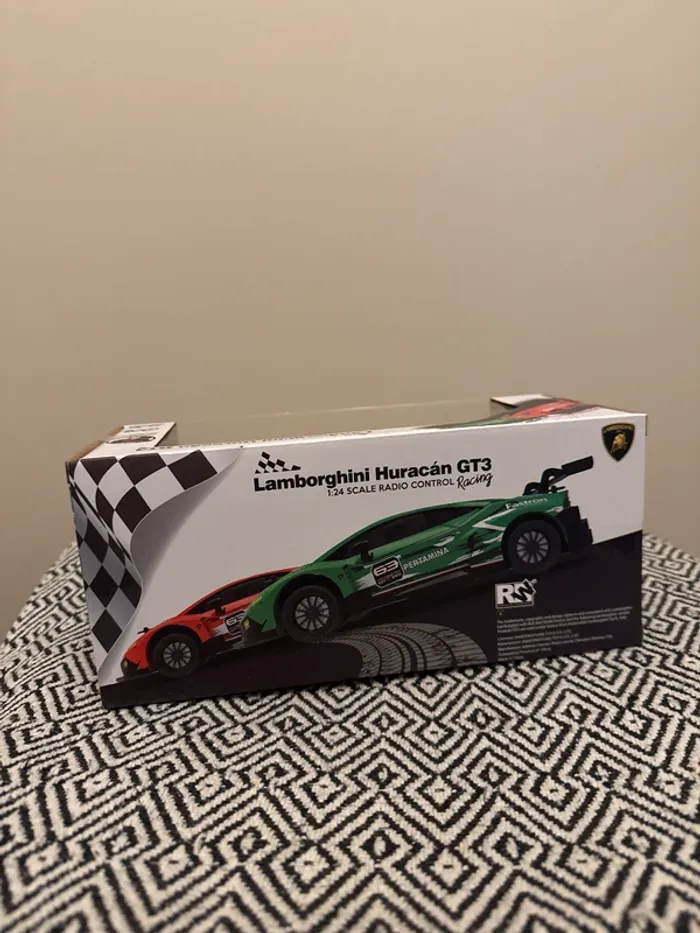 WDK Voiture télécommandée 1/24 2.4GHz - Modèle Lamborghini Huracán GT3 - 6 ans et + - photo numéro 2