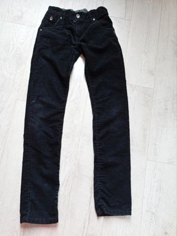 Pantalon velours slim garçon 14 ans
