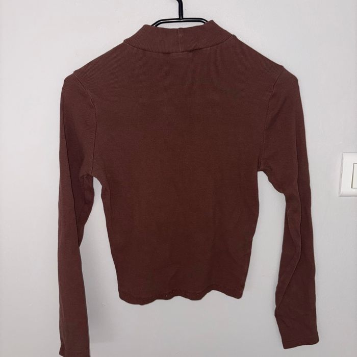 Sous pull marron - photo numéro 3