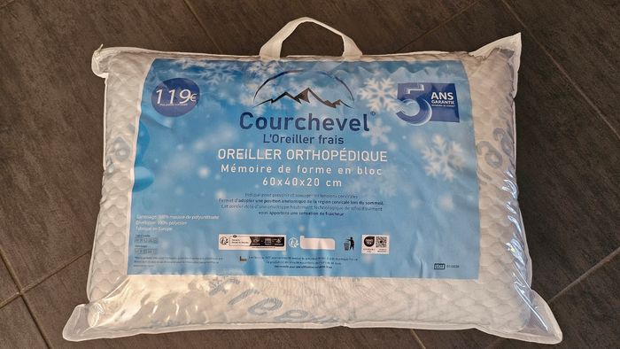 Oreiller à mémoire de forme
