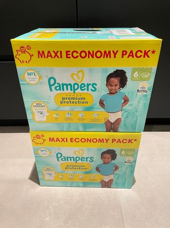 Pampers Premium Protection Taille 6