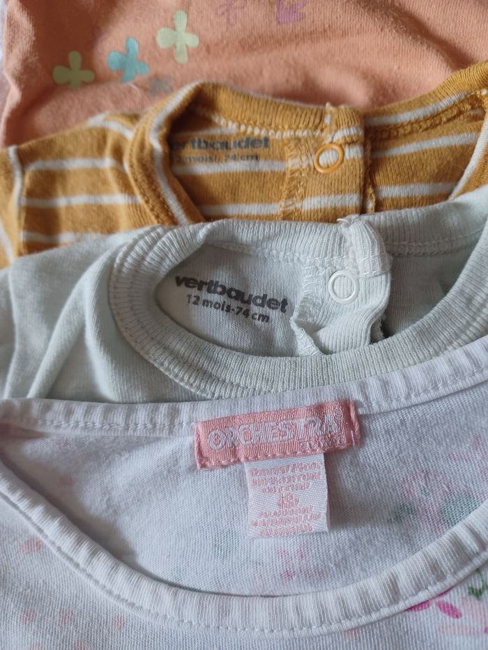 Lot 6 pyjamas légers - photo numéro 2