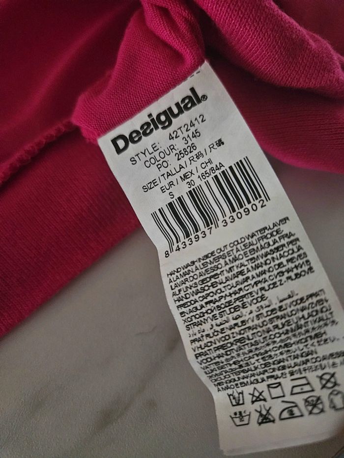 Desigual blouse Fushia taille S - photo numéro 10
