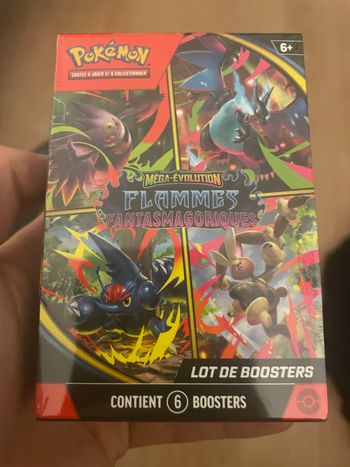 Pokémon Bundle ME02 Flammes Fantasmagoriques FR Neuf
