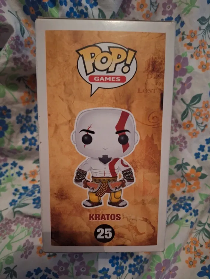 Funko pop god of war kratos 25 - photo numéro 3