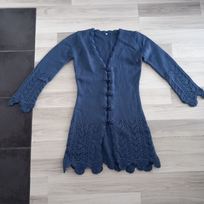 Veste femme hiver bleu taille M